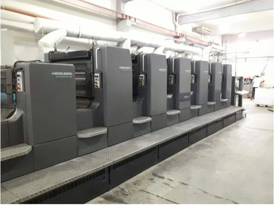 Heidelberg Speedmaster printing press